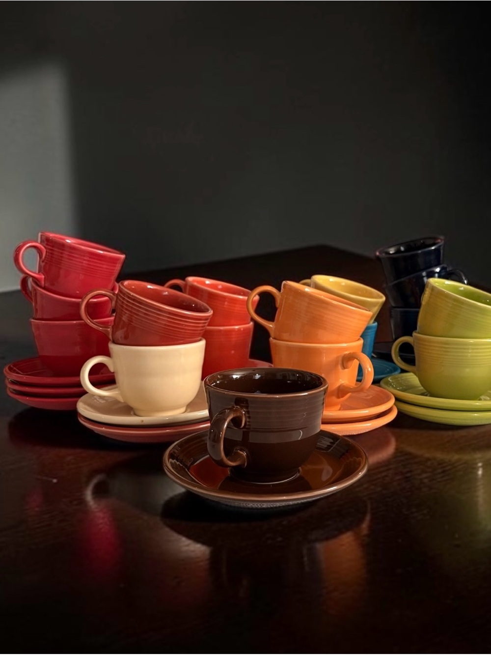 Homer Laughlin Fiesta Cup & Saucer- Pick Your Pair